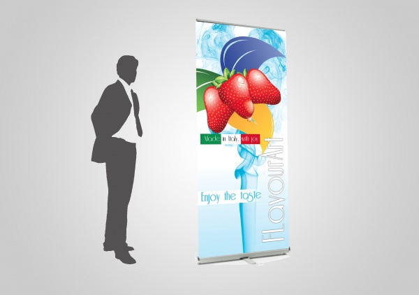 rollup banner